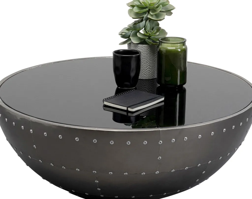 lounge_black_graphit_sohvapyt_musta_cm_1.webp Sohvapöydät>KARE Design Lounge Black Graphit Sohvapöytä Musta Ø83cm