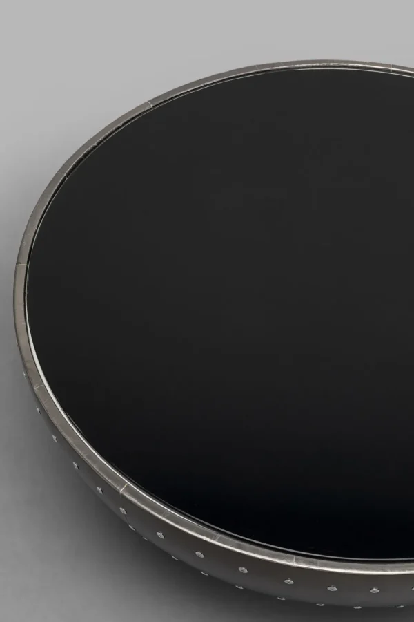 Sohvapöydät>KARE Design Lounge Black Graphit Sohvapöytä Musta Ø83cm
