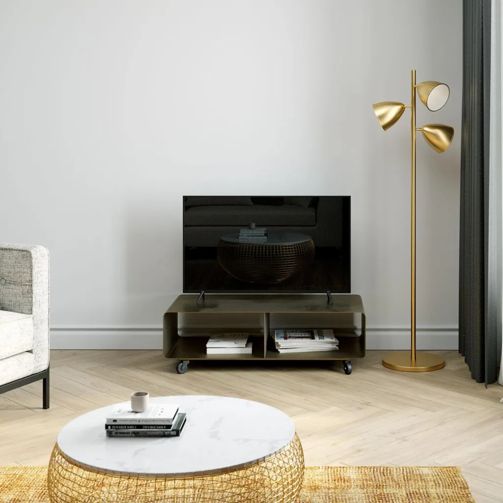 lounge_m_mobil_tvtaso_pronssi_xcm_0.webp Tv -Tasot>KARE Design Lounge M Mobil Tv-taso, Pronssi 90x30cm