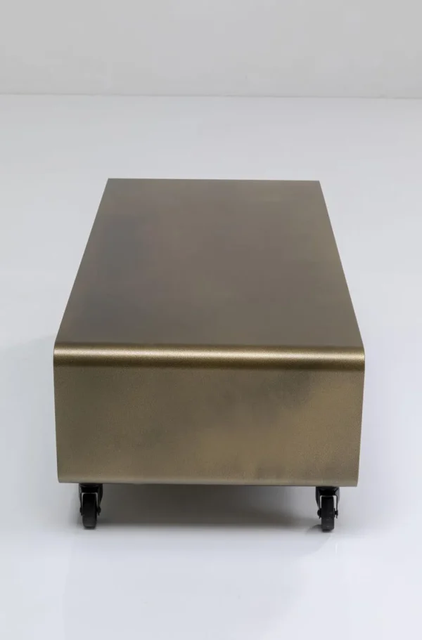 Tv -Tasot>KARE Design Lounge M Mobil Tv-taso, Pronssi 90x30cm