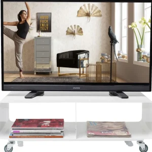 Tv -Tasot>KARE Design Lounge M Mobil Tv-taso, Valkoinen