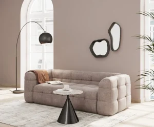 Lattiavalaisimet | Olohuone>KARE Design Lounge Small Deal Eco Lattiavalaisin Matta Musta 175cm