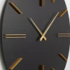 Kellot>KARE Design Luca Seinäkello Musta Ø70cm