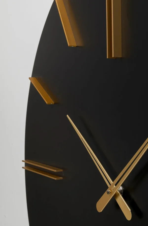 Kellot>KARE Design Luca Seinäkello Musta Ø70cm