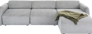 Olohuone | Kulmasohvat>KARE Design Lucca Kulmasohva - Harmaa, Oikea 255cm