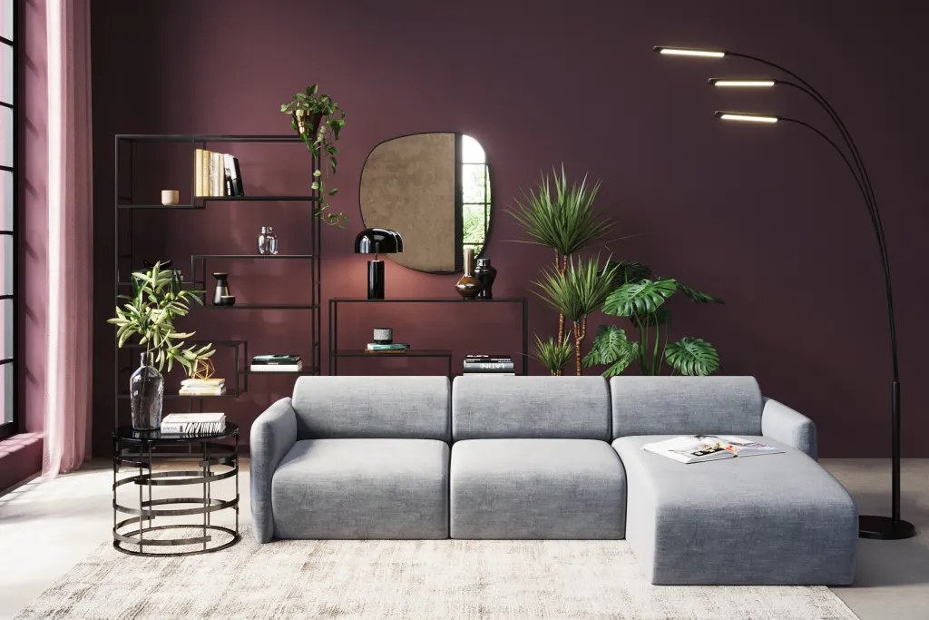 lucca_kulmasohva__harmaa_oikea_cm_3.webp Olohuone | Kulmasohvat>KARE Design Lucca Kulmasohva - Harmaa, Oikea 255cm