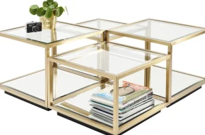 Sohvapöydät | Olohuone>KARE Design Luigi Sohvapöytä, Kulta (4/Setti)