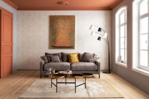 Sohvat | Olohuone>KARE Design Lullaby Sohva 2-istuttava, Taupe