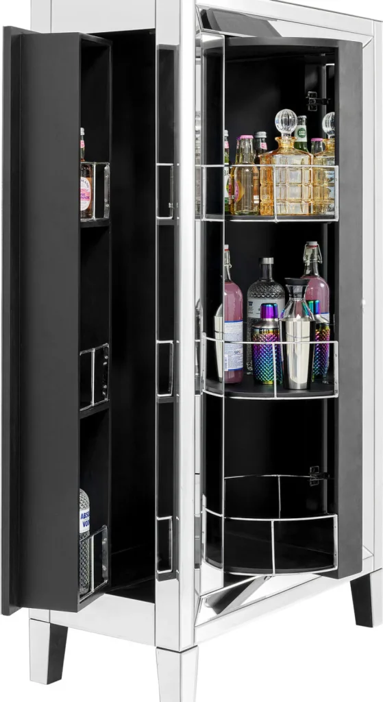 Baarit>KARE Design Luxury High Class Baarikaappi, Kaappi - Lasia, 84x152cm