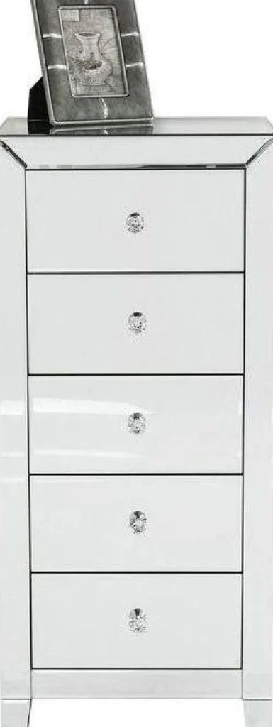 Senkit | Olohuone>KARE Design Luxury Korkea Lipasto, 5 Laatikkoa
