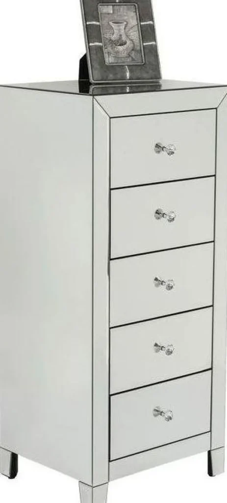 Senkit | Olohuone>KARE Design Luxury Korkea Lipasto, 5 Laatikkoa