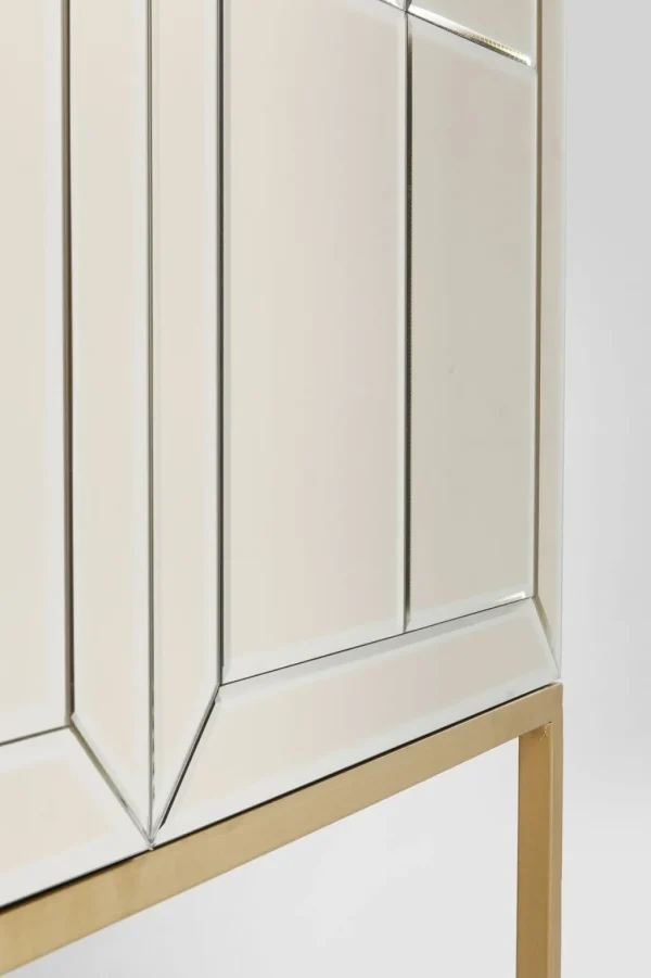 Baarit>KARE Design Luxury Pearl Baarikaappi 89x181cm, Peililasia