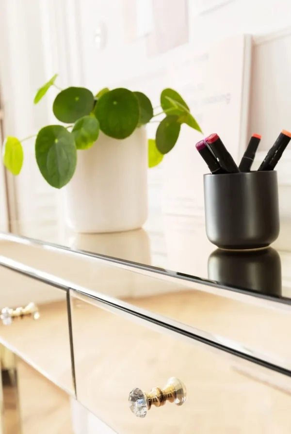 Konsolipöydät Ja Sivupöydät>KARE Design Luxury Pearl Konsolipöytä, Peililasia