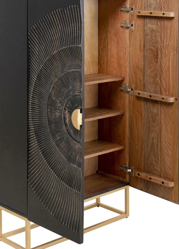 Senkit | Olohuone>KARE Design Madeira Dark Kaappi 76x140cm