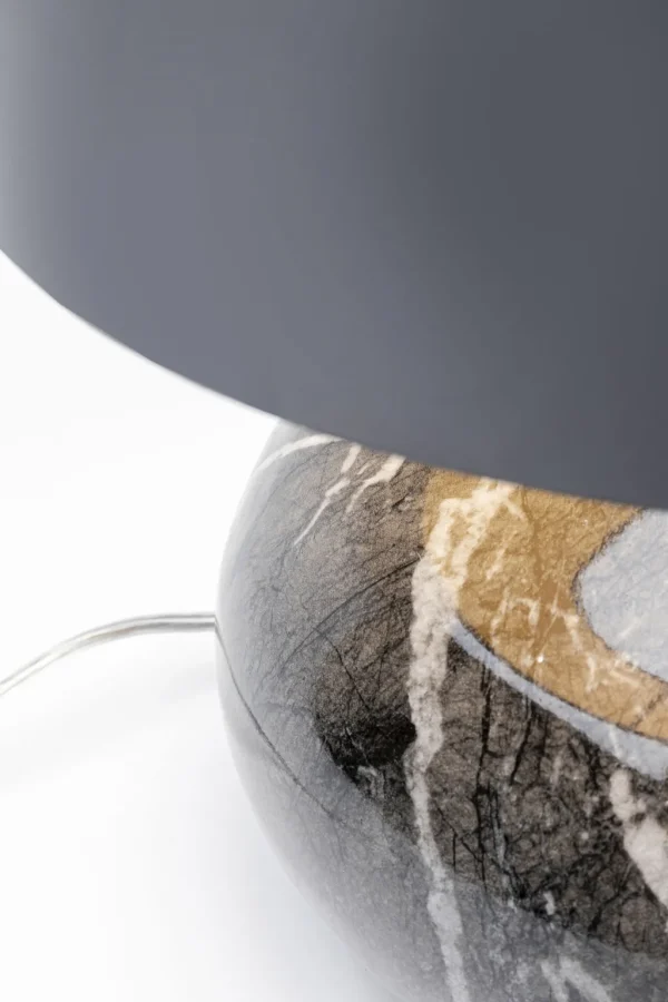 Pöytävalaisimet>KARE Design Mamo Deluxe Pöytävalaisin Harmaa 37cm