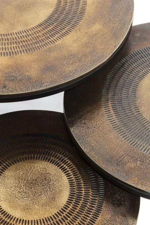 Sohvapöydät>KARE Design Marrakesh Sivupöytä Ø48cm (3/Setti)