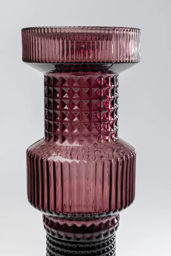 Lyhdyt | Kynttilänjalat>KARE Design Marvelous Duo Kynttilänjalka, Pinkki-harmaa 49cm