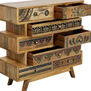 Senkit | Olohuone>KARE Design Menorca Butterfly Lipasto Massiivi Mangopuu 65x65cm