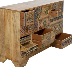 Senkit | Olohuone>KARE Design Menorca Lipasto Massiivi Mangopuu 115x80cm