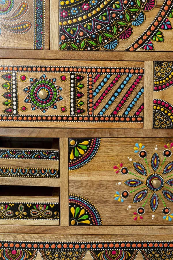 Senkit | Olohuone>KARE Design Menorca Lipasto Massiivi Mangopuu 115x80cm