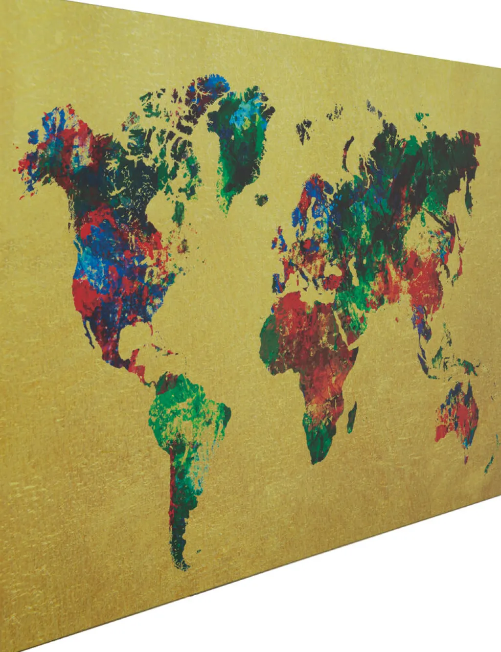metallic_colourful_map_lasitaulu_xcm_1.webp Taulut>KARE Design Metallic Colourful Map Lasitaulu 150x100cm