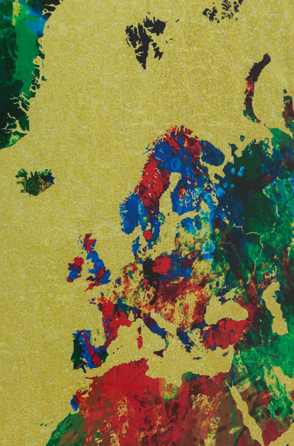 metallic_colourful_map_lasitaulu_xcm_2.webp Taulut>KARE Design Metallic Colourful Map Lasitaulu 150x100cm
