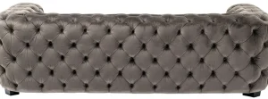 Sohvat>KARE Design Metropol Sohva 3-istuttava, Harmaa 238cm