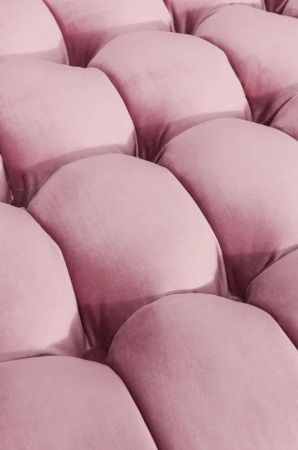 Sohvat>KARE Design Milchbar Sohva 3-istuttava, Samettia, Mauve