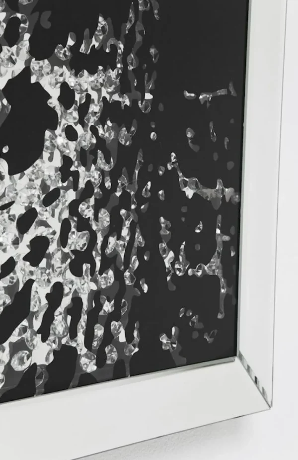 Taulut>KARE Design Mirror Leopard Kehystetty Taulu 80x80cm