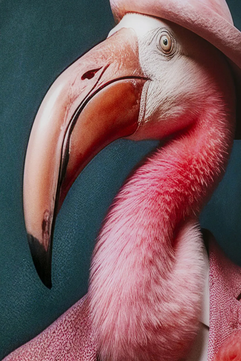mister_flamingo_lasitaulu_xcm_2.webp Taulut | Olohuone>KARE Design Mister Flamingo Lasitaulu 120x160cm