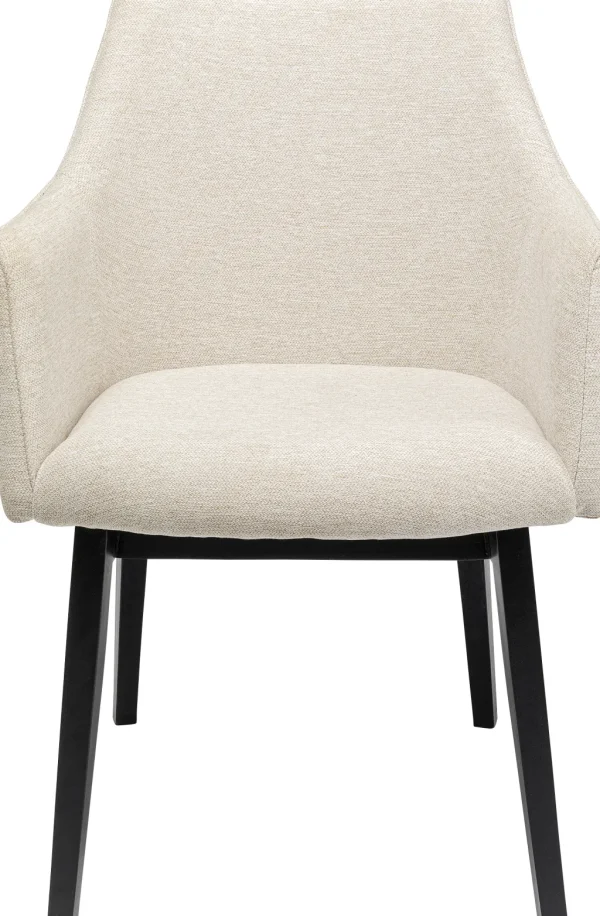 Tuolit>KARE Design Modino Tuoli Käsinojilla, Kermanvärinen