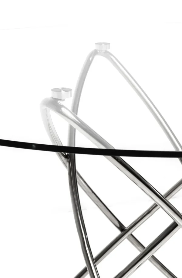 Pöydät>KARE Design Molekular Pöytä, Hopea Ø120cm