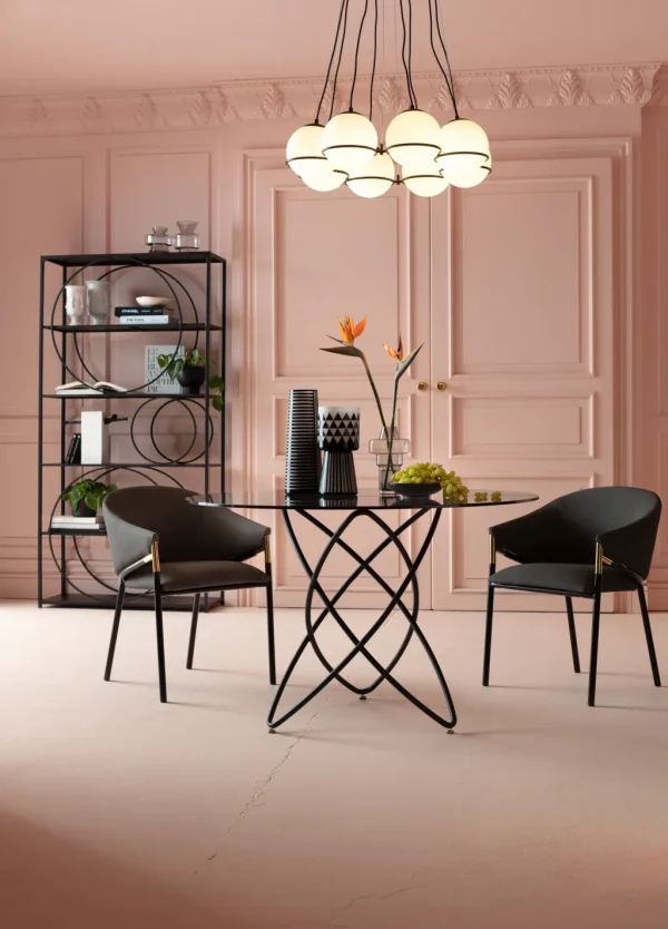 Pöydät>KARE Design Molekular Pöytä, Musta Ø120cm