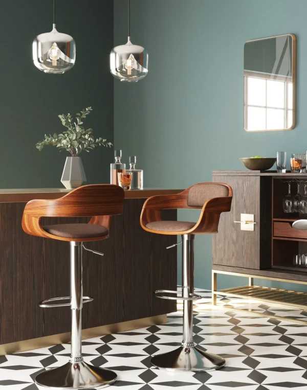 Baarituolit>KARE Design Monaco Schoko Baarituoli
