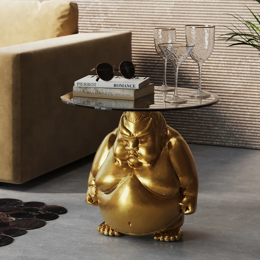 monk_gold_munkki_sivupyt_kulta_cm_0.webp Sohvapöydät>KARE Design Monk Gold Munkki Sivupöytä, Kulta Ø54cm