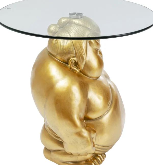 Sohvapöydät>KARE Design Monk Gold Munkki Sivupöytä, Kulta Ø54cm