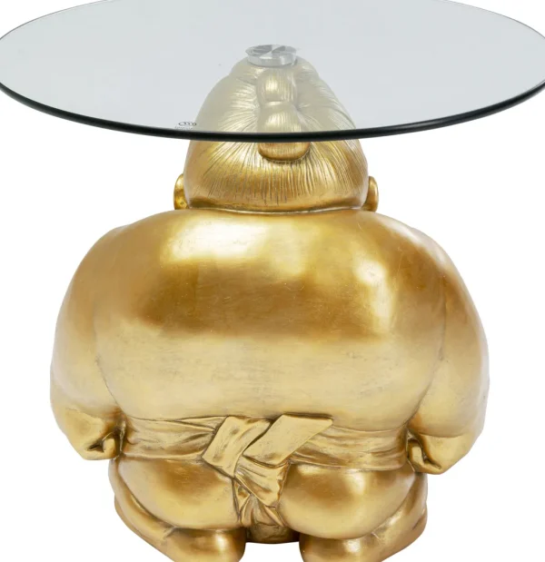 Sohvapöydät>KARE Design Monk Gold Munkki Sivupöytä, Kulta Ø54cm
