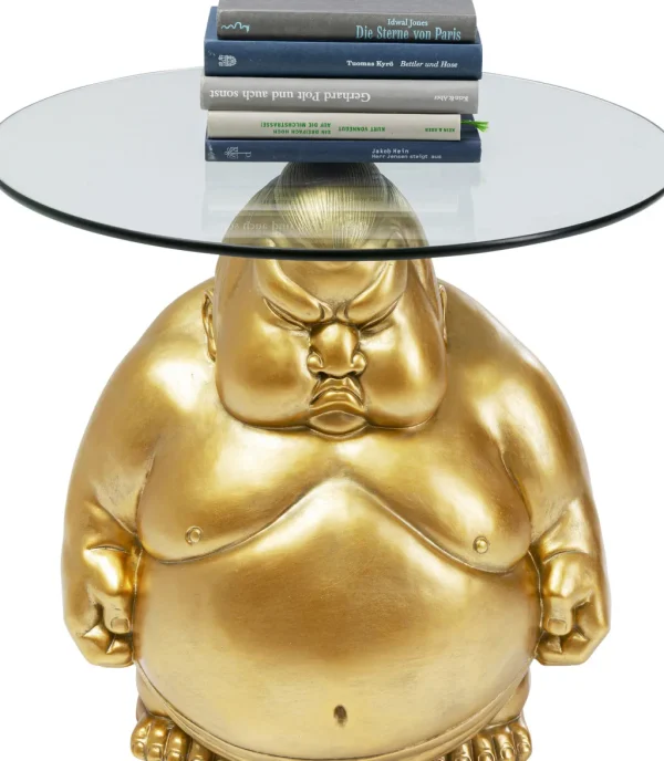 Sohvapöydät>KARE Design Monk Gold Munkki Sivupöytä, Kulta Ø54cm