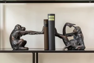 Kirjatuet>KARE Design Monkey Apina Kirjatuet (2/Setti)