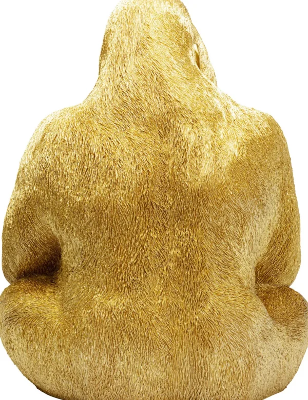 Jalalliset Koriste-Esineet>KARE Design Monkey Gorilla XL Koriste-esine, Figuuri, Kulta 76cm