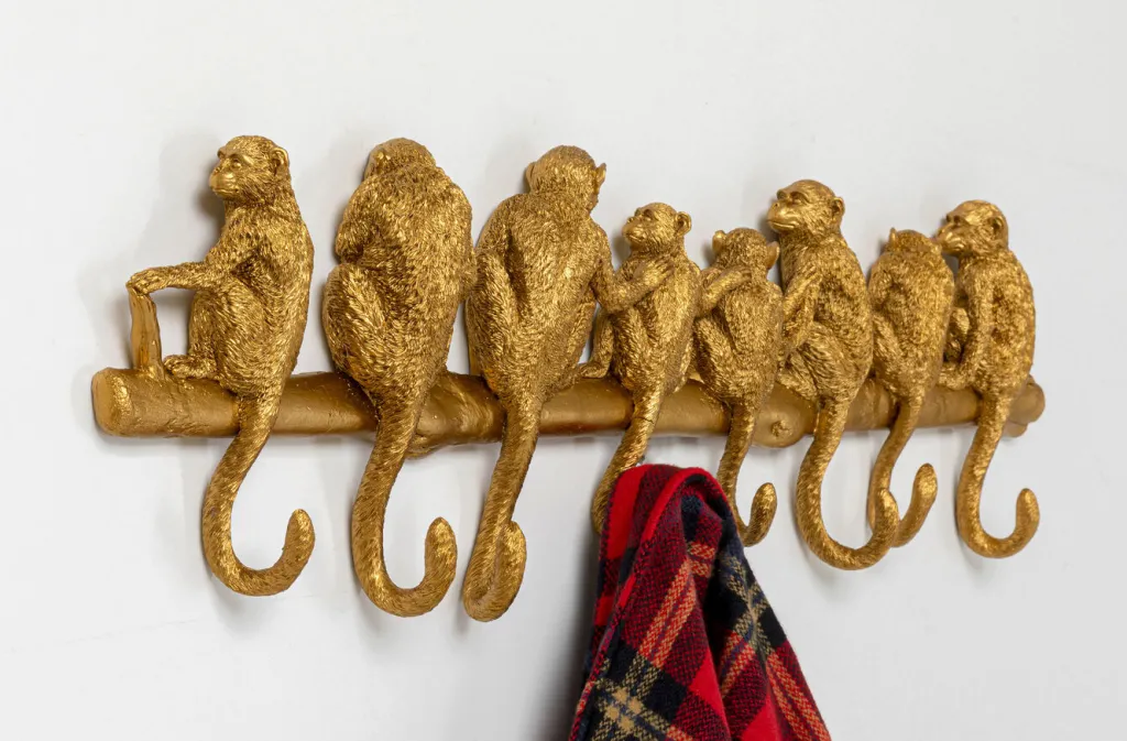 monkey_hook_seinnaulakko_cm_3.webp Seinänaulakot>KARE Design Monkey Hook Seinänaulakko 70cm