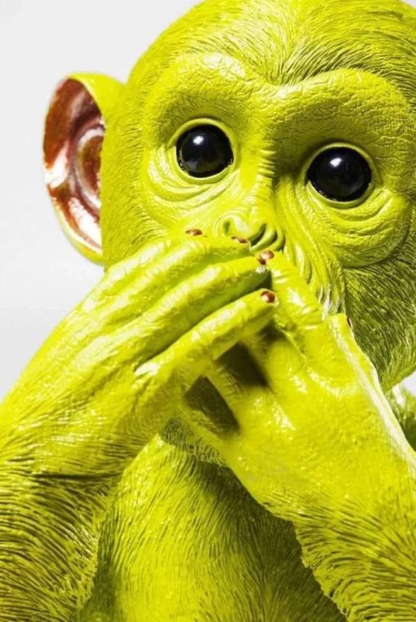 Säästölippaat>KARE Design Monkey Iwazaru Apina Säästölipas, Lime