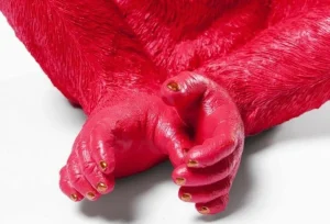 Säästölippaat>KARE Design Monkey Kikazaru Apina Säästölipas, Punainen