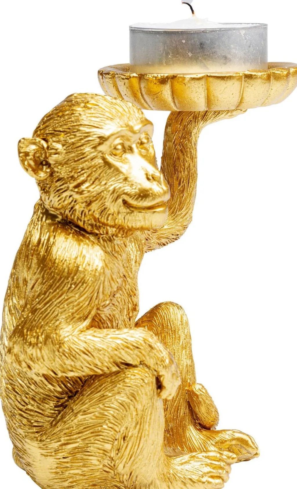 monkey_tealight_holder_apina_tuikku_kynttilnjalka_cm_2.webp Koriste-Esineet | Lyhdyt>KARE Design Monkey Tealight Holder Apina Tuikku Kynttilänjalka 11cm