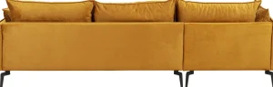 Kulmasohvat>KARE Design Monza Kulmasohva - Samettia, Curry, Vasen 296cm