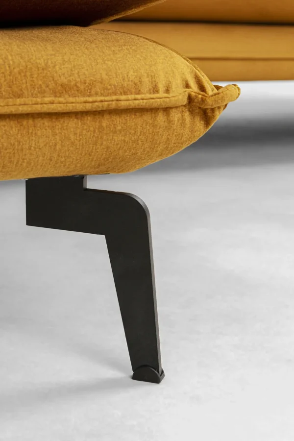 Kulmasohvat>KARE Design Monza Kulmasohva - Samettia, Curry, Vasen 296cm