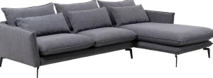 Olohuone | Kulmasohvat>KARE Design Monza Kulmasohva, Harmaa, Oikea 296cm