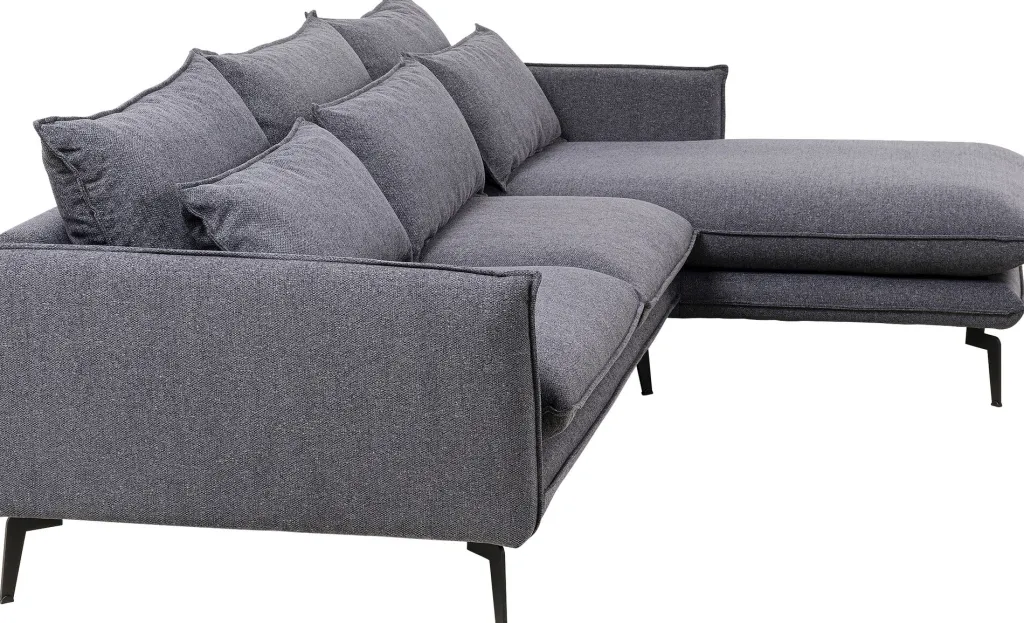 monza_kulmasohva_harmaa_oikea_cm_2.webp Olohuone | Kulmasohvat>KARE Design Monza Kulmasohva, Harmaa, Oikea 296cm