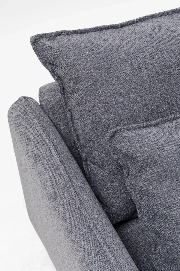 Olohuone | Kulmasohvat>KARE Design Monza Kulmasohva, Harmaa, Oikea 296cm
