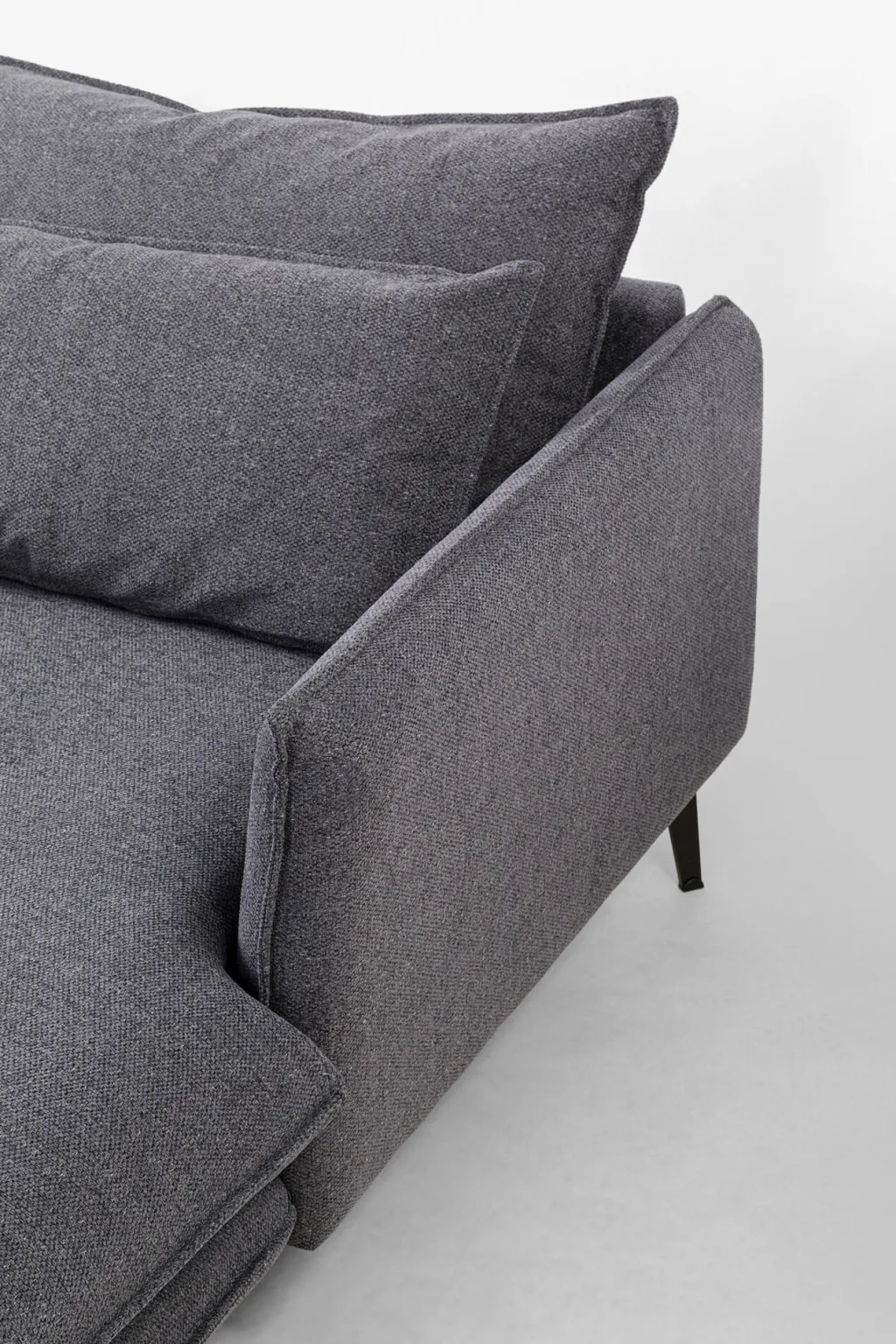 monza_kulmasohva_harmaa_oikea_cm_7.webp Olohuone | Kulmasohvat>KARE Design Monza Kulmasohva, Harmaa, Oikea 296cm